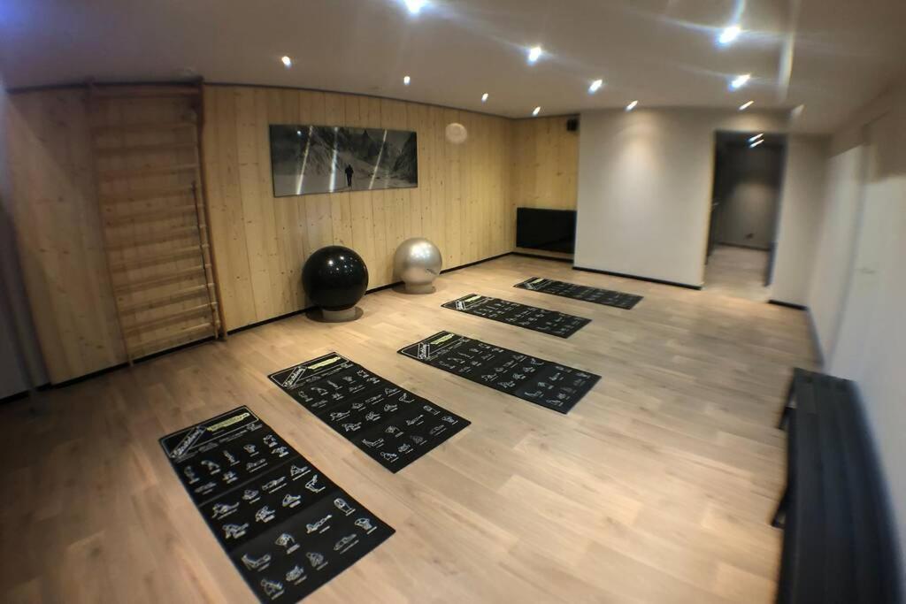 Chic Appart 6 Pers Dans Residence Luxueuse "La Cordee" Wellness Gym Piscine Ouvert Et Teletravail Chamonix Ngoại thất bức ảnh