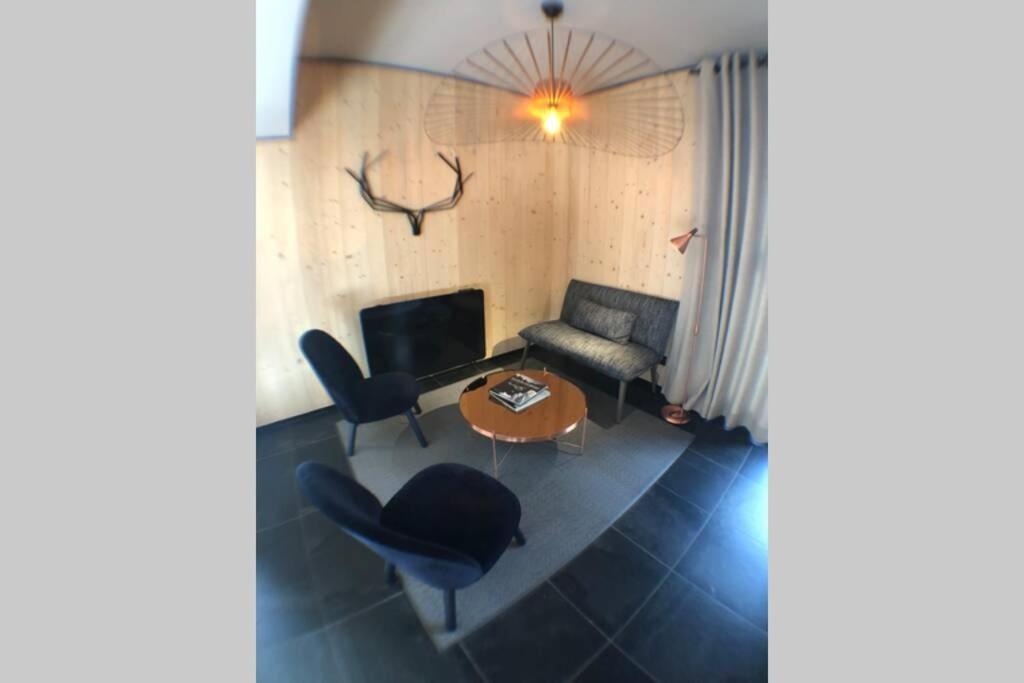 Chic Appart 6 Pers Dans Residence Luxueuse "La Cordee" Wellness Gym Piscine Ouvert Et Teletravail Chamonix Ngoại thất bức ảnh
