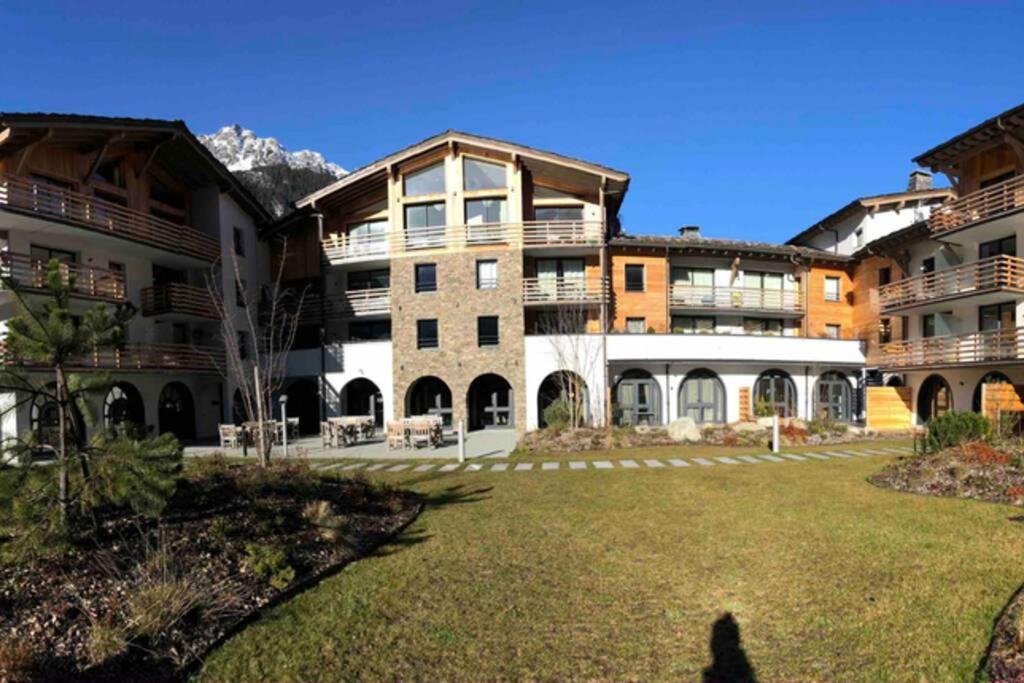 Chic Appart 6 Pers Dans Residence Luxueuse "La Cordee" Wellness Gym Piscine Ouvert Et Teletravail Chamonix Ngoại thất bức ảnh